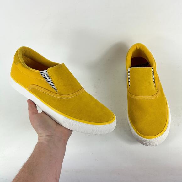 Nike SB Zoom Verona Slip PRM Men's 10 Yellow Running Athletic Shoes DM4424-700 - Picture 1 of 10